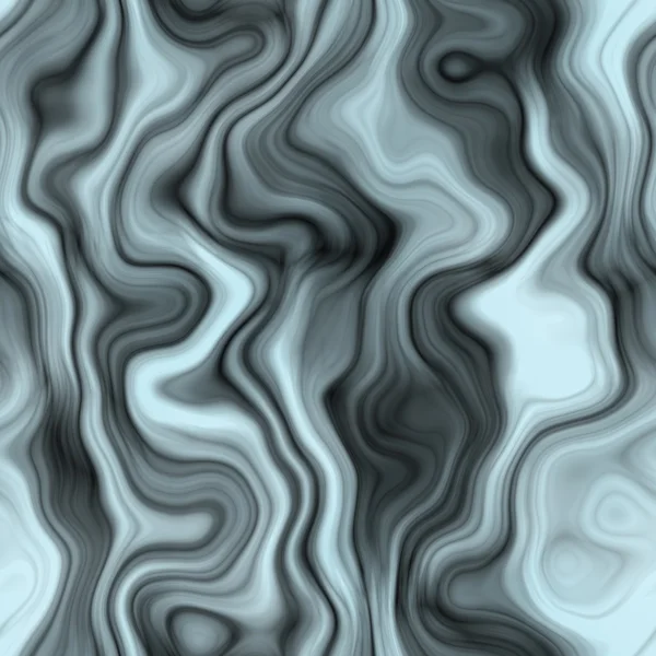 Abstract light blue and black wavy image — Stock Photo, Image