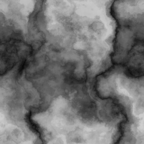 Surreal black and white smoky image