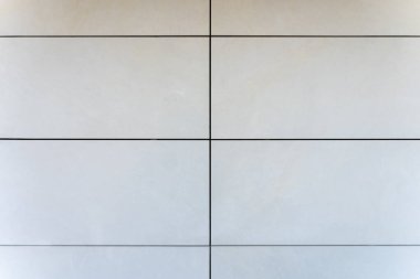 Beyaz Duvar Paneli Temiz Mimari Tasarımlı Modern Bina Yüzü Şebekesi