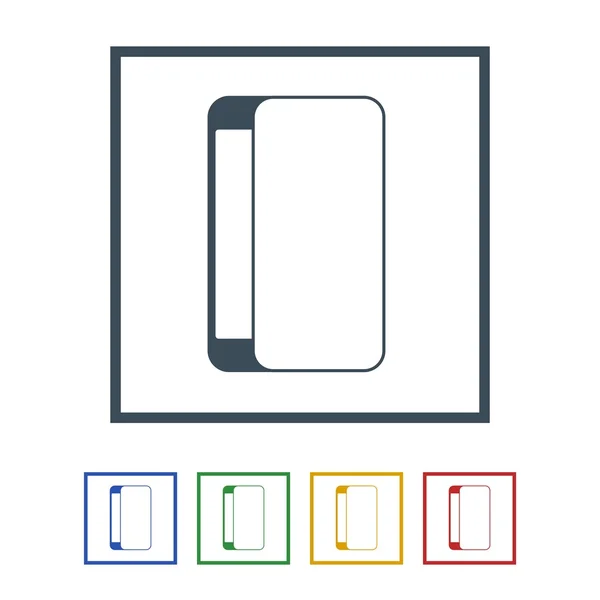Protecteurs d'écran mobiles Icône isolé sur fond blanc icône illustration vectorielle — Image vectorielle