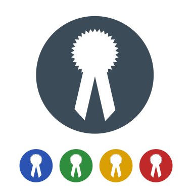 Beyaz arka plan üzerinde izole en iyi satıcı simgesi