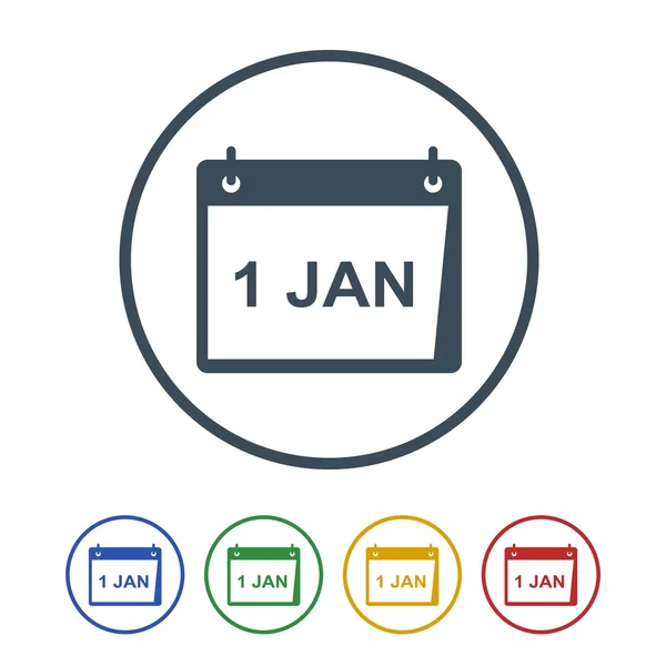 Takvim simgesi beyaz arkaplanda izole edildi