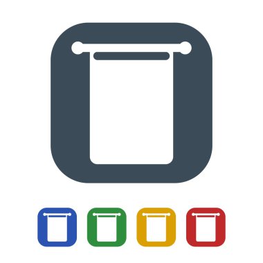 Beyaz arka plan üzerinde izole davet simgesi. vektör çizim simgesi