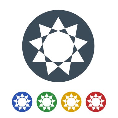 Beyaz arka plan üzerinde izole güneş simgesi. vektör çizim simgesi