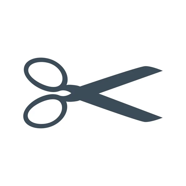 Scissors icon isolated on white background. vector illustration icon — Stock Vector