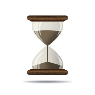 Beyaz arka plan üzerinde saat resmi gönder