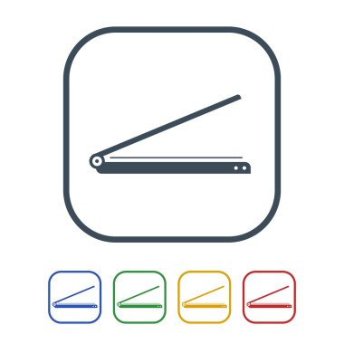 Tarayıcı simgesini izole beyaz Background.vector illüstrasyon simge üzerinde