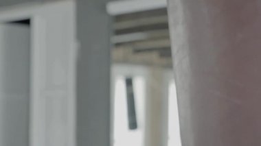 İsabet kum torbasına Close-Up Slowmotion