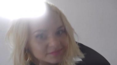 4K Güzel genç kadın portresi