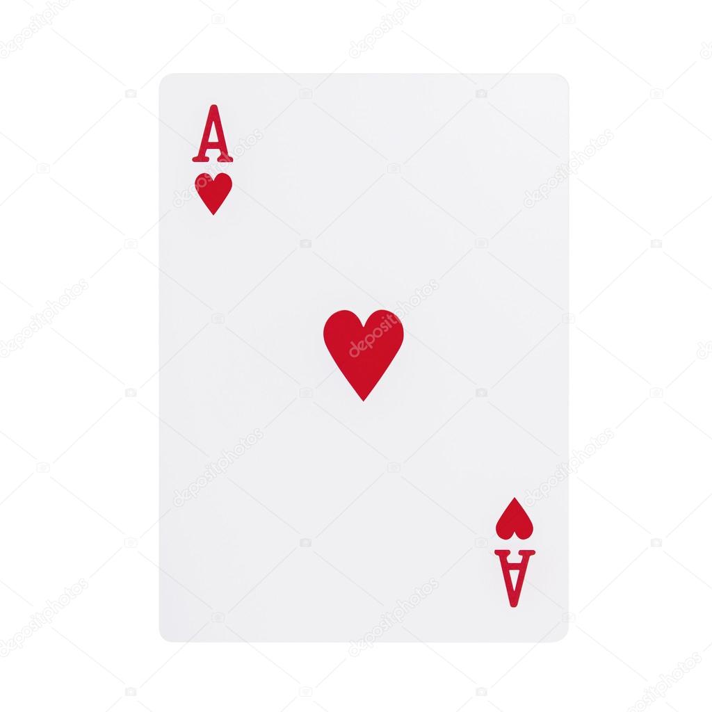 ace of hearts playing card ace of hearts playing card
