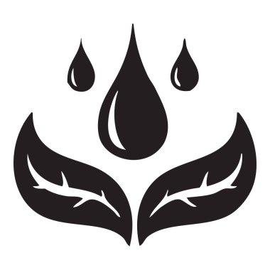 yağmur ormanı sembolü logo şablonu taşıyıcısı