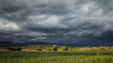 Almanya, Timelapse üzerinde fırtına