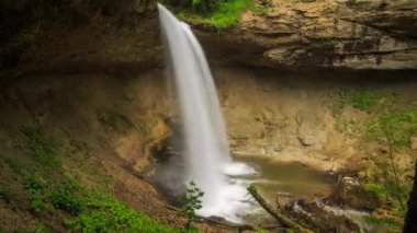 Scheidegger Waterfalls, southern Germany, Bavaria - Time Lapse
