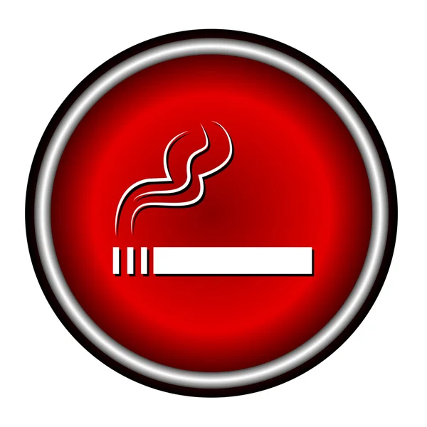 Rauch-Symbol für jeden Einsatz geeignet. — Stockvektor