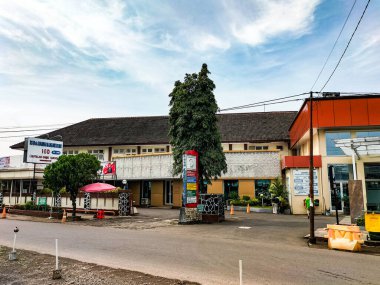 Seçici odaklanma. Dr. Gunawan Mangunkusumo Hastanesi Acil Servisi 'nde hava açıktı. RSUD Ambarawa. Endonezya.