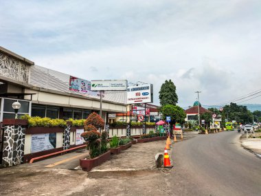 Seçici odaklanma. Dr. Gunawan Mangunkusumo Hastanesi Acil Servisi 'nde hava açıktı. RSUD Ambarawa. Endonezya.