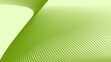 Modern Minimalist Geometrik Desen Tasarımında Çizgili Yosun Yeşil Soyut Arkaplan