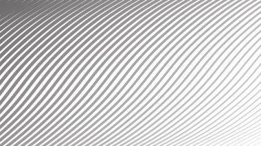 Modern Minimalist Akışkan Vektör Tasarımlı Gri Dalga Çizgisi Soyut Arkaplanı