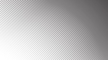 Modern Minimalist Akışkan Vektör Tasarımlı Gri Dalga Çizgisi Soyut Arkaplanı
