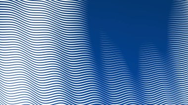 Mavi çizgiler soyut arkaplan dalgaları yumuşak akış çizgileri modern dinamik desen tasarımı