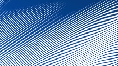 Mavi çizgiler soyut arkaplan dalgaları yumuşak akış çizgileri modern dinamik desen tasarımı