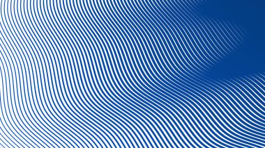 Mavi çizgiler soyut arkaplan dalgaları yumuşak akış çizgileri modern dinamik desen tasarımı