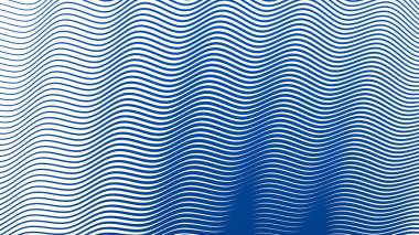 Mavi çizgiler soyut arkaplan dalgaları yumuşak akış çizgileri modern dinamik desen tasarımı