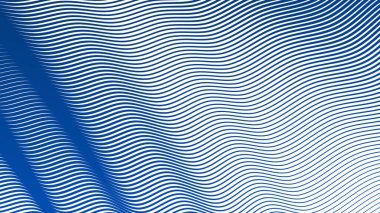 Mavi çizgiler soyut arkaplan dalgaları yumuşak akış çizgileri modern dinamik desen tasarımı
