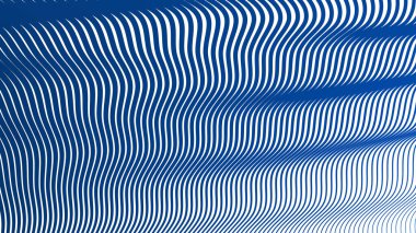 Mavi çizgiler soyut arkaplan dalgaları yumuşak akış çizgileri modern dinamik desen tasarımı