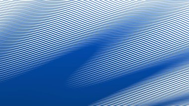 Mavi çizgiler soyut arkaplan dalgaları yumuşak akış çizgileri modern dinamik desen tasarımı