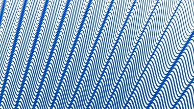 Mavi çizgiler soyut arkaplan dalgaları yumuşak akış çizgileri modern dinamik desen tasarımı