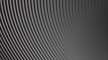 Koyu gri çizgili soyut arkaplan, minimal modern doğrusal doku tasarımına sahip.