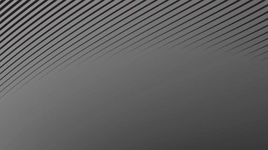 Koyu gri çizgili soyut arkaplan, minimal modern doğrusal doku tasarımına sahip.