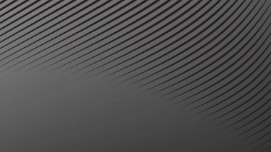 Koyu gri çizgili soyut arkaplan, minimal modern doğrusal doku tasarımına sahip.