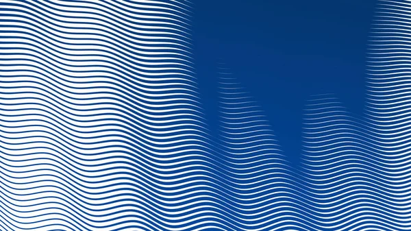 Mavi çizgiler soyut arkaplan dalgaları yumuşak akış çizgileri modern dinamik desen tasarımı