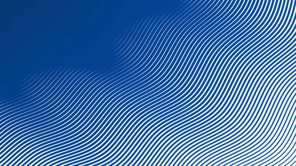 Mavi çizgiler soyut arkaplan dalgaları yumuşak akış çizgileri modern dinamik desen tasarımı