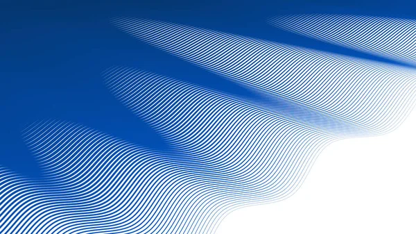 Mavi çizgiler soyut arkaplan dalgaları yumuşak akış çizgileri modern dinamik desen tasarımı