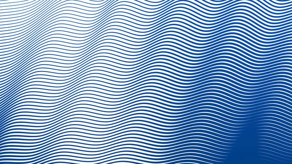 Mavi çizgiler soyut arkaplan dalgaları yumuşak akış çizgileri modern dinamik desen tasarımı