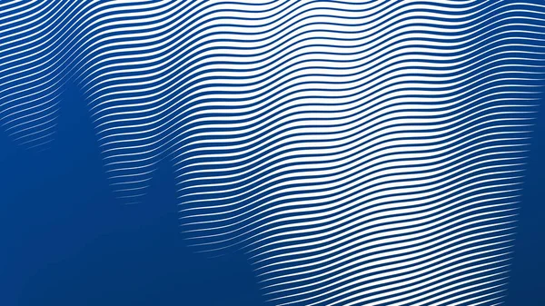 Mavi çizgiler soyut arkaplan dalgaları yumuşak akış çizgileri modern dinamik desen tasarımı
