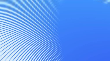 Mavi Gökyüzü Çizgileri Çizgisi Soyut Arkaplan Yumuşak Modern Asgari Akış Tasarımı