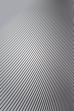 Siyah çizgili ve modern minimal tasarımlı gri gradyan arkaplan