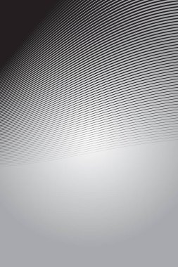 Siyah çizgili ve modern minimal tasarımlı gri gradyan arkaplan