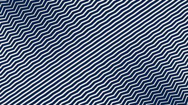 Modern Dinamik Geometrik Desen Tasarımı ile Mavi ve Beyaz Zigzag Çizgili Soyut Arkaplan
