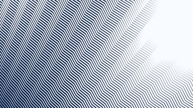 Modern Dinamik Geometrik Desen Tasarımı ile Mavi ve Beyaz Zigzag Çizgili Soyut Arkaplan