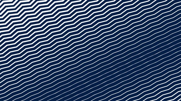 Modern Dinamik Geometrik Desen Tasarımı ile Mavi ve Beyaz Zigzag Çizgili Soyut Arkaplan