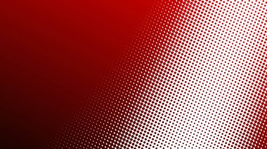 Modern Minimal Dijital Tasarım Biçimli Koyu Kırmızı Gradyan, Modern Minimum Dijital Tasarım Biçiminde Yarım Dot Soyut Arkaplan