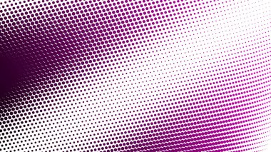 Modern Minimal Dijital Tasarım dalında Yarıton Dot Soyut Arkaplanı ile Koyu Mor Derece
