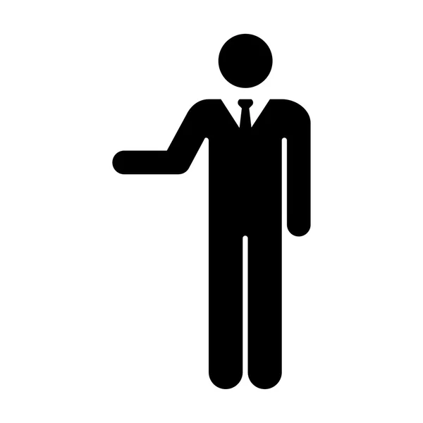 Pictogram van de gebruiker - Man, profiel, ondernemer, Manager, klant, Client gebruiker pictogram — Stockvector