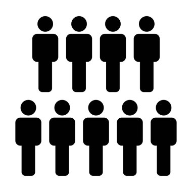 Kişi Simgesi - Takım, Grup, Nüfus, Kalabalık, Toplum, Vektör çiziminde Topluluk simgesi