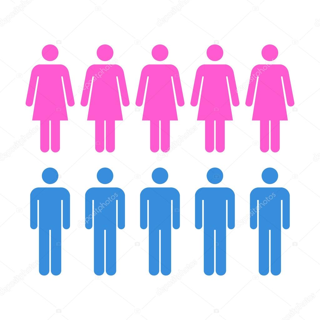 Download People Icon - Men, Women, Population, Team, Group, Crowd Icon in Vector illustration. — Stock ...